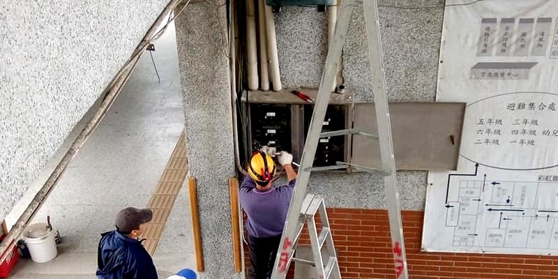 三民國小復興樓拆建工程動工囉!!!!