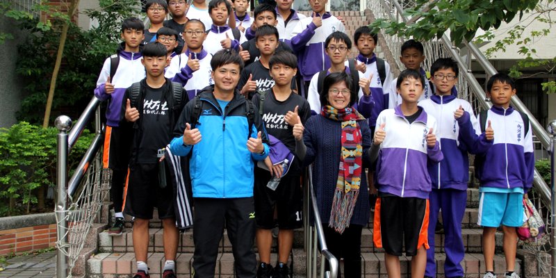 內湖國中男子籃球隊參加107學年度國中乙級籃球聯賽