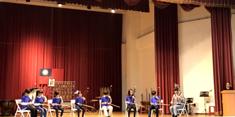 國樂期末成果喜洋洋，歡喜樂音迎新春