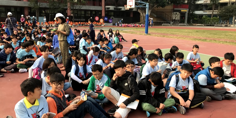 關東國小107學年度國家防災日避難疏散演練-7
