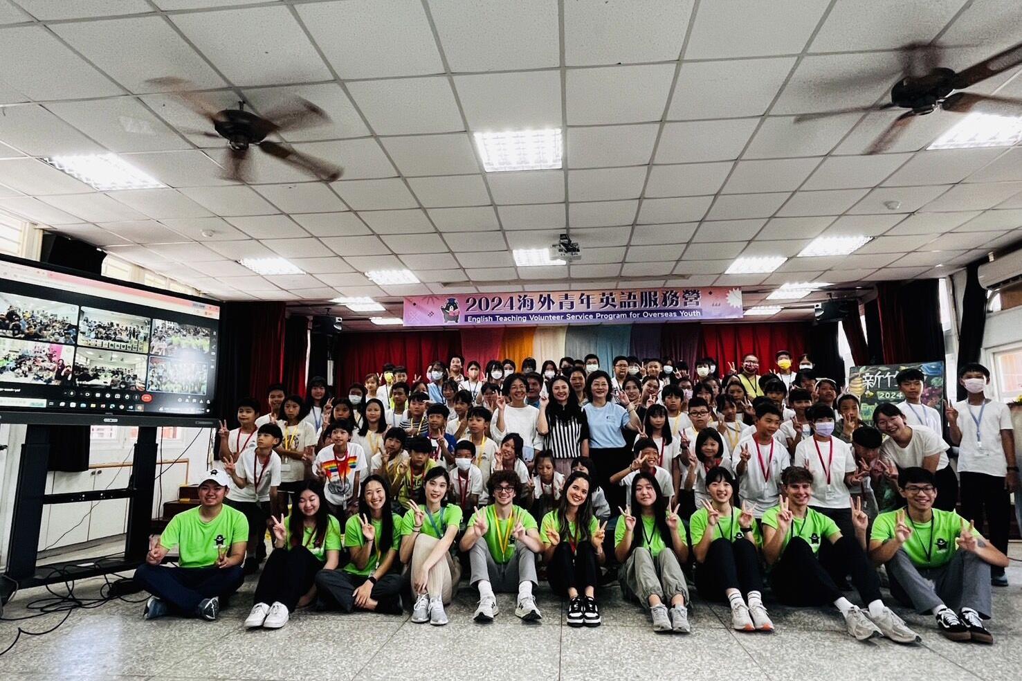 海外青年英語服務營暑期營隊開跑  高虹安市長：讓新竹的孩子成為世界的孩子！活動照片