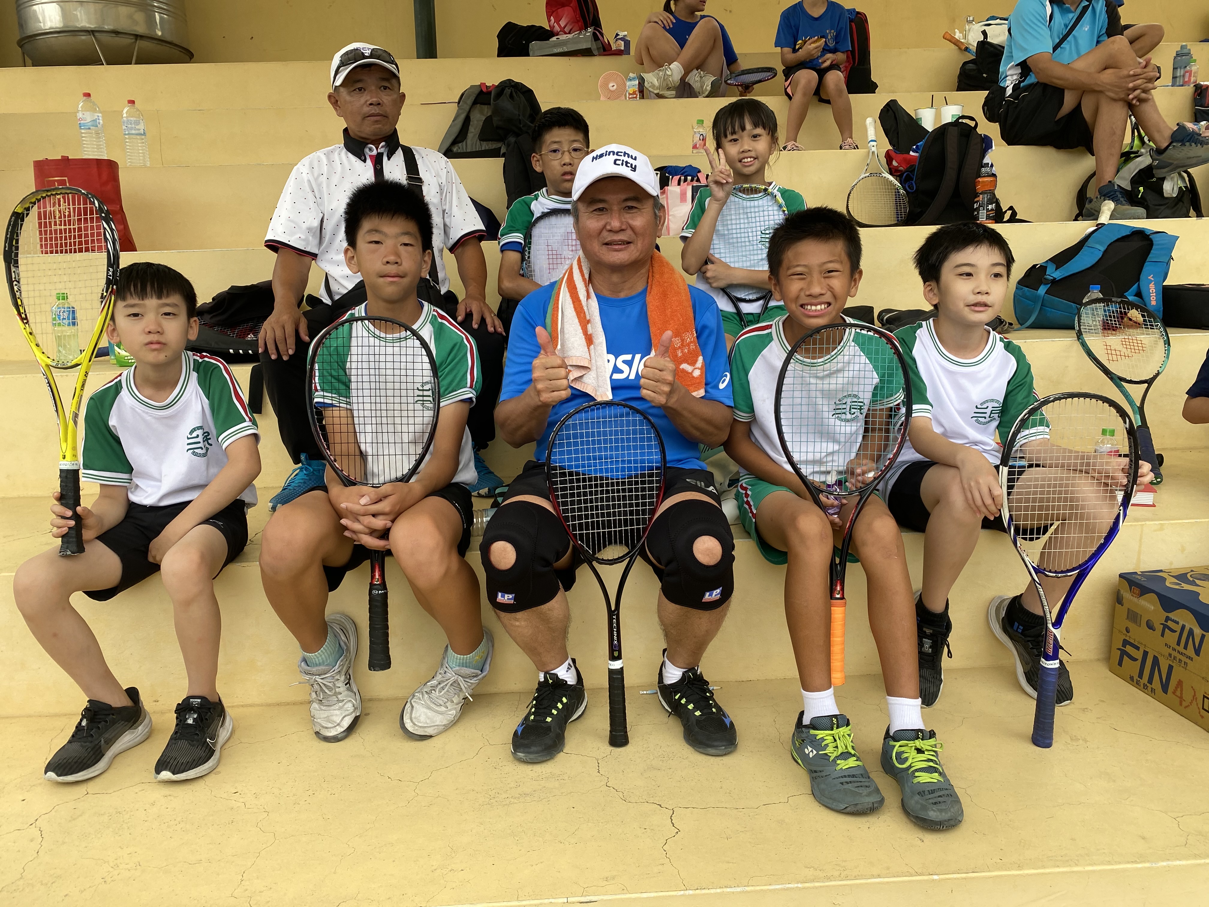 本校學生參加新竹市113年度市長盃軟式網球錦標賽成績優異活動照片