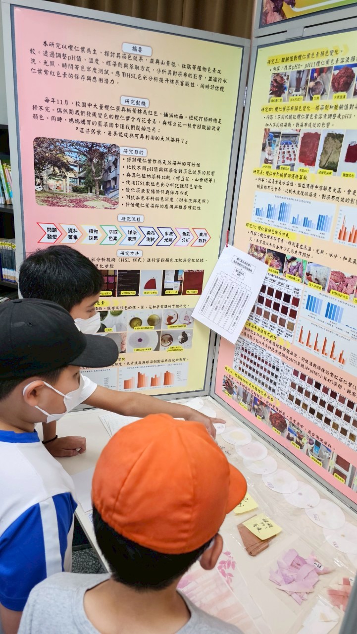 內湖國小畢業生美展-小小解說員活動照片
