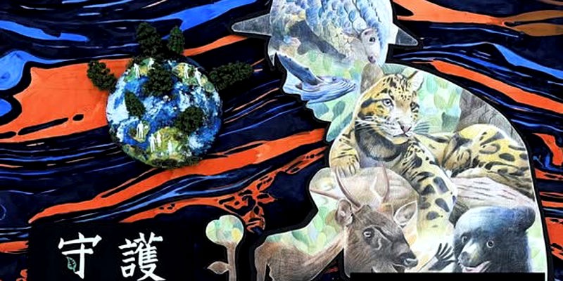 🎨【建華國中美術班創意登場！】