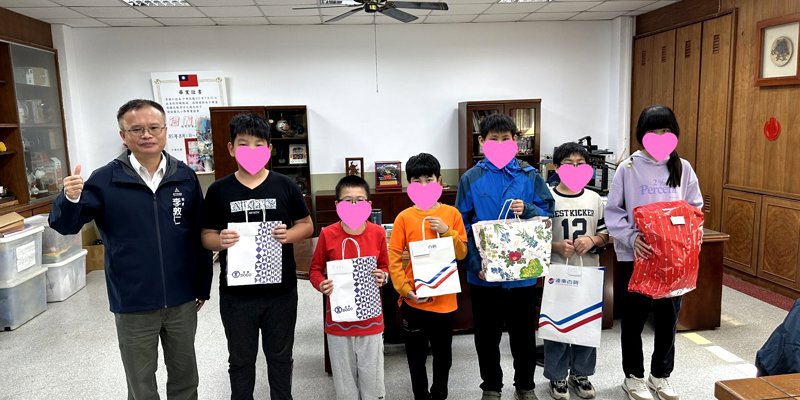 北門國小學童小心願大感恩，竹市2025心願卡圓夢活動「傳遞愛、送幸福」感謝企業及民眾善心助弱勢