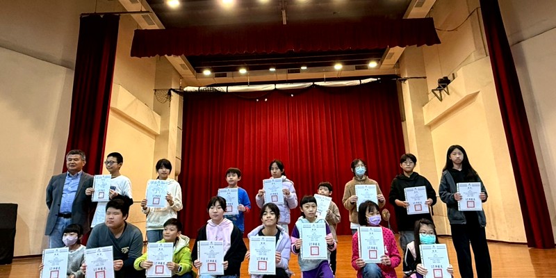 114年度特殊教育學生美術比賽得獎作品校內頒獎~中高年級