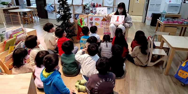 彩虹寶貝從日曆開始的新年時光