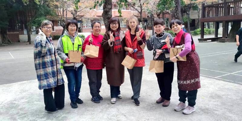 教室淨空、準備過好年，本學期最後一次資源回收圓滿完成！