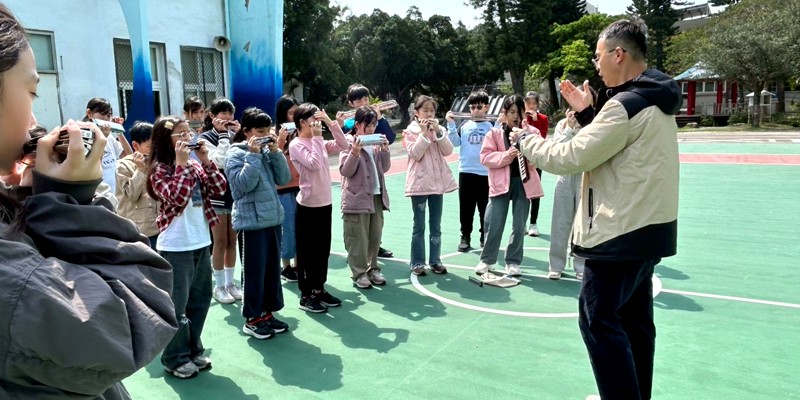 南寮口琴隊114學年度全國賽前假日加練