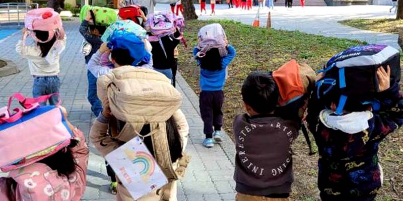 防災演練 - 地震來了怎麼辦?