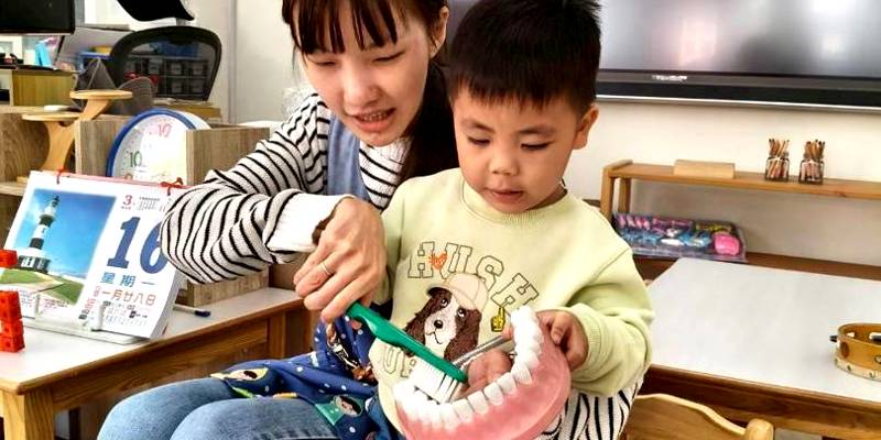 我會自己刷刷牙！