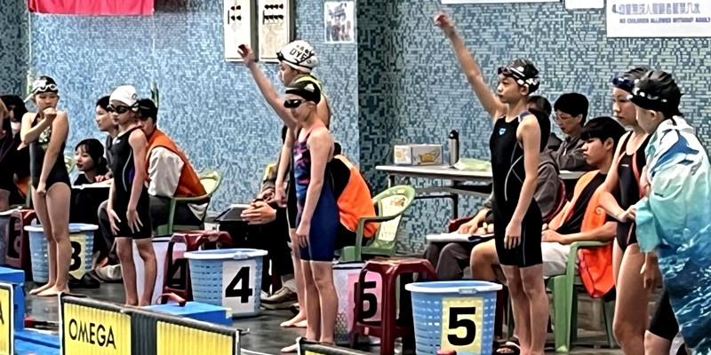 民富國小游泳隊小朋友參加新竹市聯合運動會游泳錦標賽 3