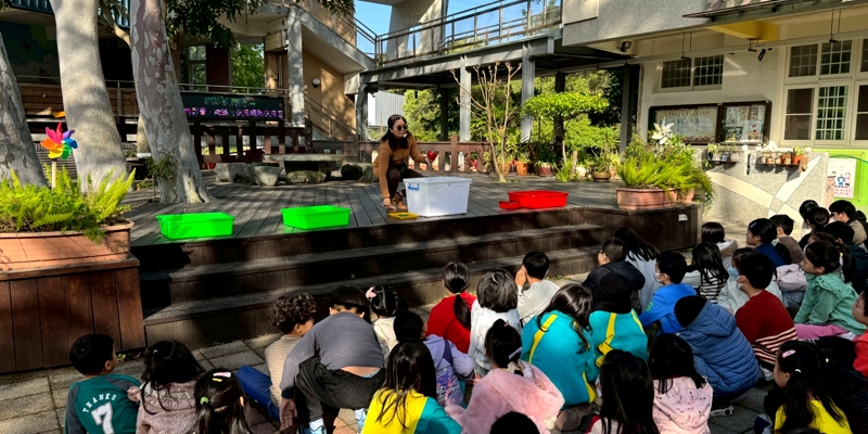 茄苳國小混齡露營揭幕：掌握「四桶水」祕訣，洗出環保行動力！