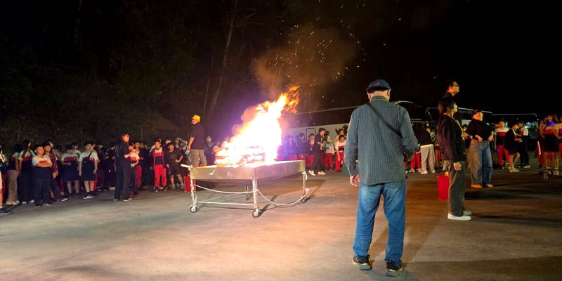 竹小115畢旅5｜營火晚會青春熱情