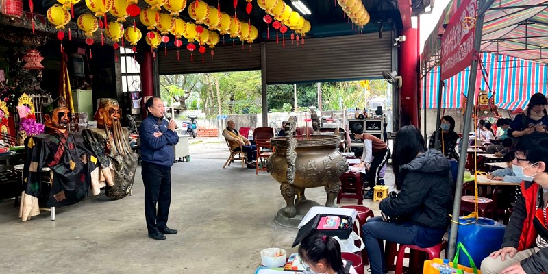 藝起畫福德！建功國小寫生 筆尖繪出社區美學