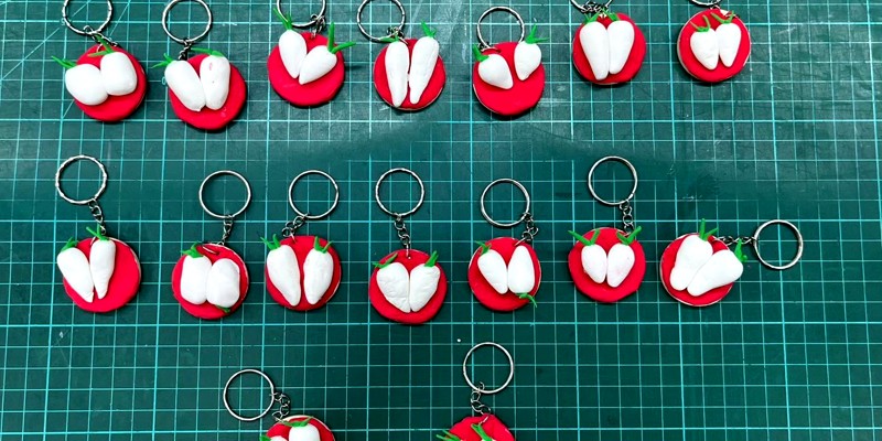 課後照顧班-手作好彩頭鑰匙圈