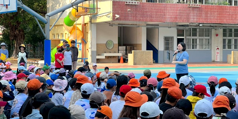 1150323內湖國小學生朝會宣導及頒獎