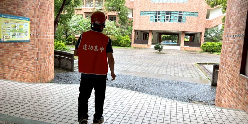 新竹市立建功高中落實防災演練，全面強化校園安全