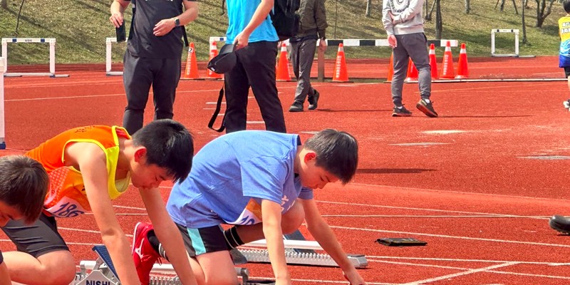 高峰國小學生”林子豪”參賽「新竹市115年中小學聯合運動會(田徑)」，榮獲小男4x100M接力第六名