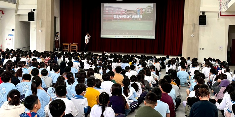 青小推動城鎮韌性教育 強化防空疏散避難觀念