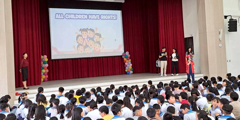 青小宣導兒童權利公約 深化人權教育觀念