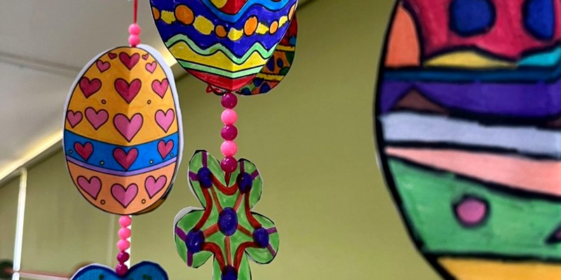課後照顧班-復活節彩蛋吊飾