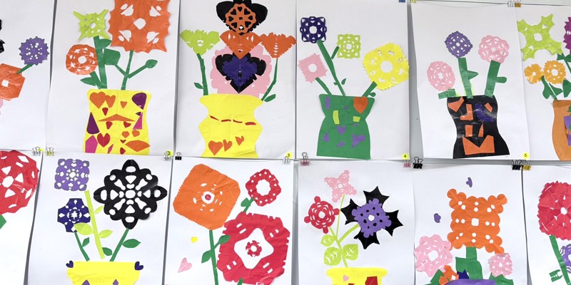 一年級校本園園不絕課程(藝術軸-種子魔術師)--剪窗花