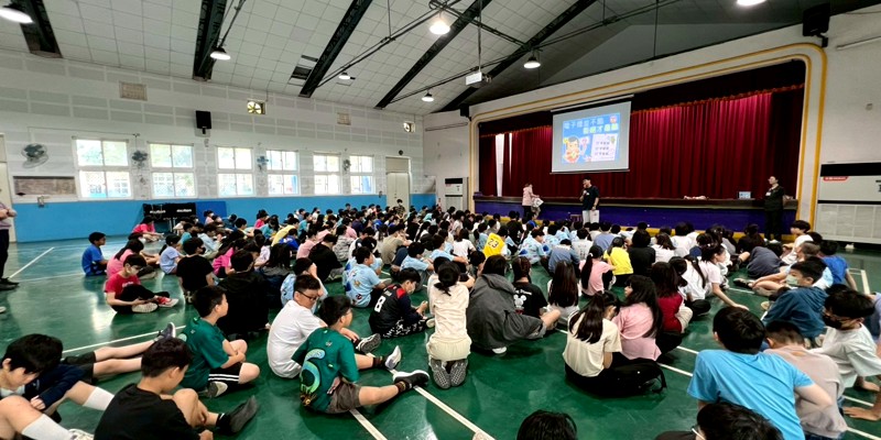 「拒菸我最酷！」新竹市北區衛生所前進南寮國小，五年級生化身反菸小先鋒！