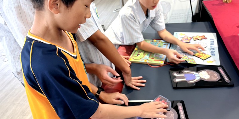 竹光國中圖書館舉辦「防毒好遊趣教具展」　寓教於樂提升反毒拒菸意識