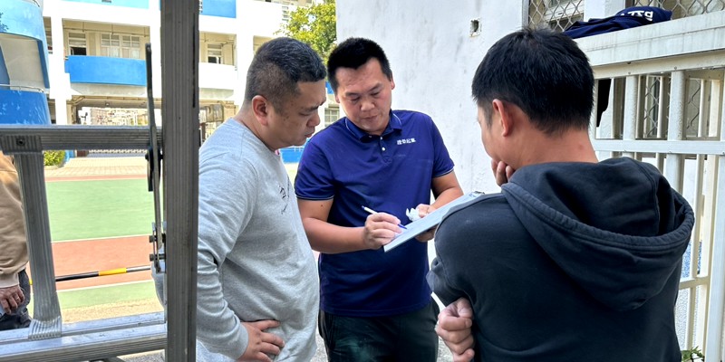 感謝南寮家長會協助禮堂修繕工程