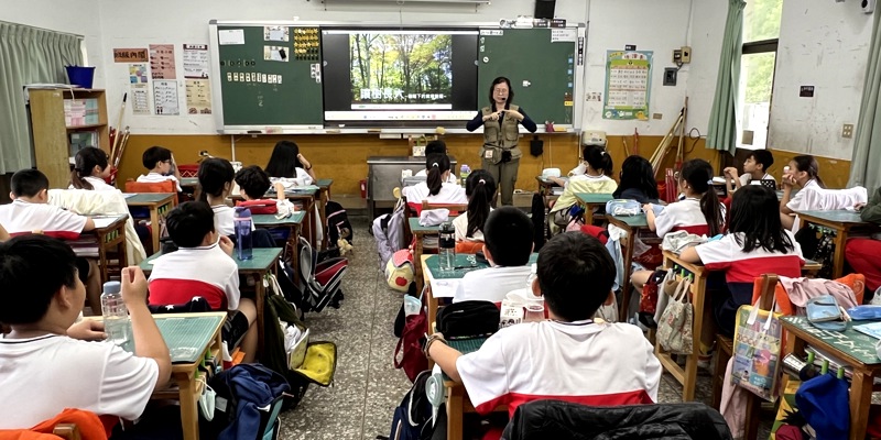 荒野保護協會入校進行環境教育講座