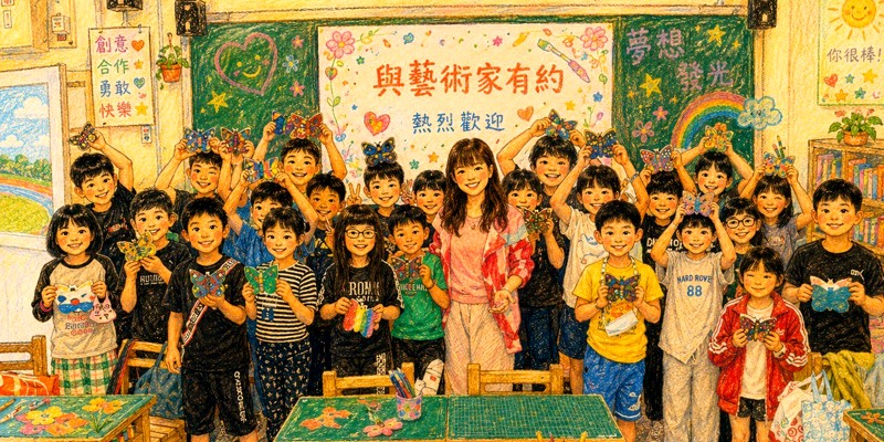 1150515南寮國小與藝術家有約活動