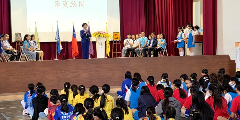 水源幼女童軍挑戰自我  蹬高攀樹看見不同的天空不同的自己
