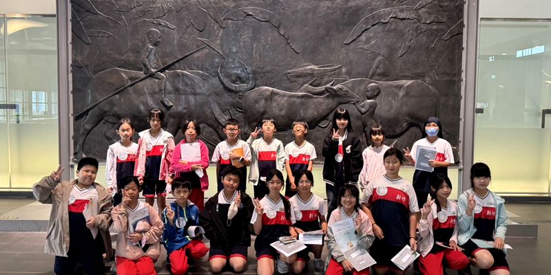小小導覽員養成中 廣達游於藝國美館培訓營登場