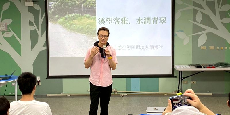 划出舒適圈！竹苗青年志工齊聚青草湖 獨木舟淨湖、探索客雅溪身世之謎
