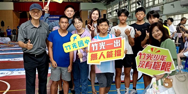 竹光國中學生~勇於挑戰、展現自我~布袋球賽表現亮眼