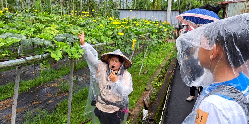青小畢旅 頭社活盆地休閒農業區體驗