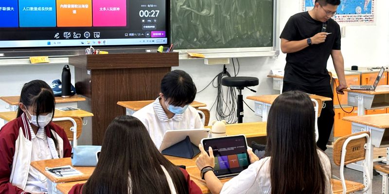 數位互動×智慧共學：建華國中善用PADLET、WAYGROUND打造高參與課堂！