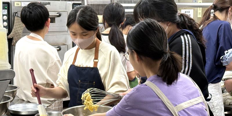 建功高中114學年第二學期技藝教育課程餐旅職群上課狀況系列報導之三（烘焙實作系列）