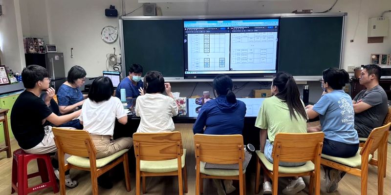 課表與教室安排完妥
