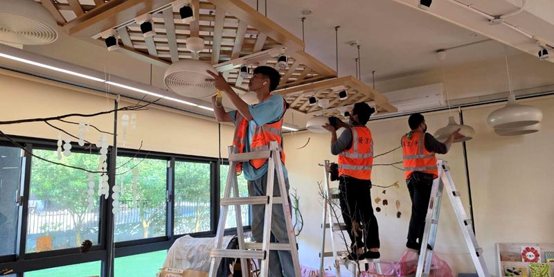 打造無塵健康校園！開學前夕茄苳啟動「高空除塵計畫」 為學子築起抗敏防護網