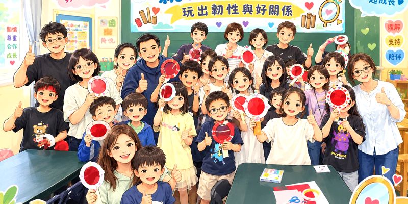 🌈親子情緒大冒險！關東國小攜手家庭教育中心玩出韌性與好關係