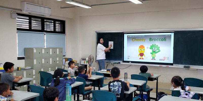港南國小「英語手牽手計畫」開課囉！