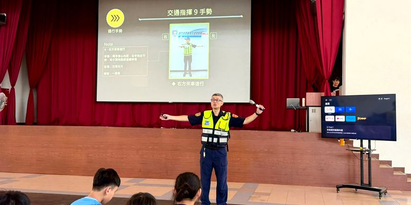 南華國中辦理交通安全增能講座　強化學生正確用路觀念