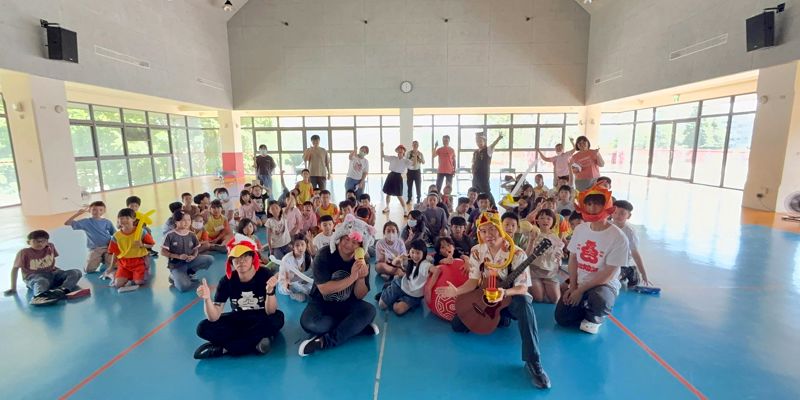 客委會及黃子軒與山平快樂團把客家文化搬進水源國小