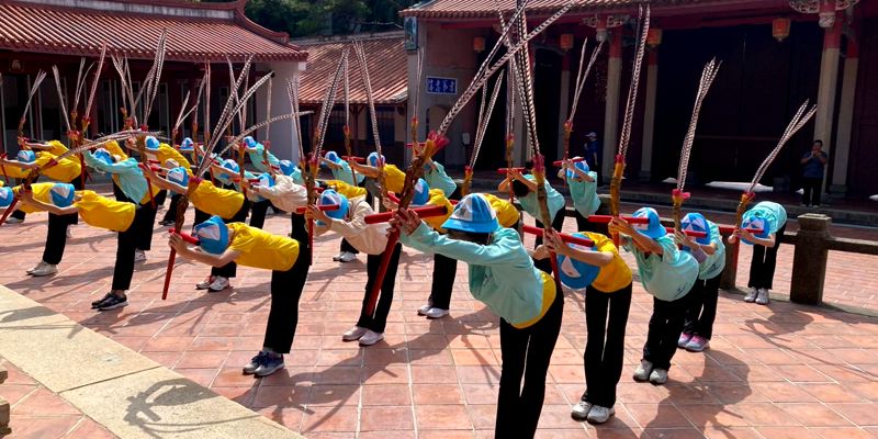 民富舞蹈班走進孔廟　實地彩排迎接祭孔盛典