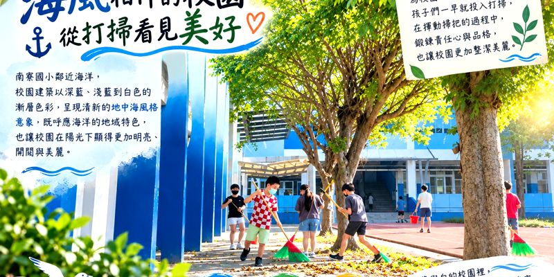 當風吹起一片葉海——南寮百年校園裡的浪漫與修行