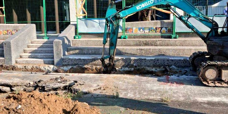 新竹國小校園運動場地整建工程｜進度