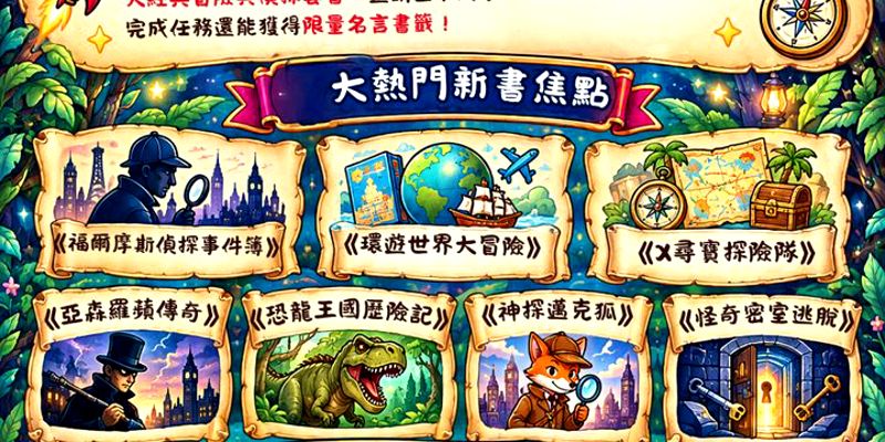 南寮國小星球圖書館｜新書特展登場！