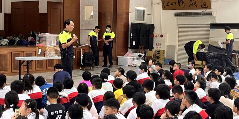 四年級消防護照闖關活動